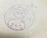 幼稚園 キャラ弁♡ひつじ キティ作り方1写真