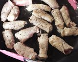 お手軽にもう一品☆豚肉のチーズ巻き作り方3写真
