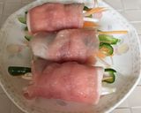 簡単！豚バラ肉の野菜巻き！お弁当にも。作り方2写真
