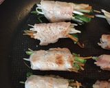 簡単！豚バラ肉の野菜巻き！お弁当にも。作り方3写真