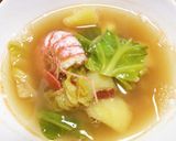 えびのスープ作り方4写真