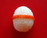 キャラ弁*俵おにぎりの招きネコ♡作り方2写真