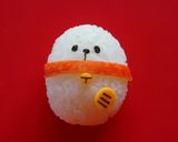 キャラ弁*俵おにぎりの招きネコ♡作り方5写真