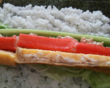節分☆恵方巻き！簡単・太巻き！サラダ♪作り方5写真