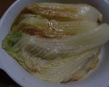 丸ごと白菜をホワイトソースで食べる！作り方3写真