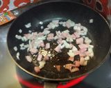 ランチにも10分♡チーズミートオムライス作り方2写真