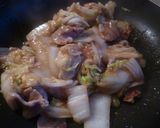 白菜と豚肉のオイスター炒め♪作り方4写真