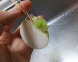 カブの塩昆布オリーブオイル炒め作り方1写真