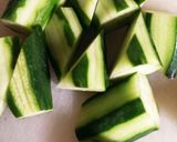 きゅうりとプチトマト浅漬け◆餃子のたれで作り方1写真