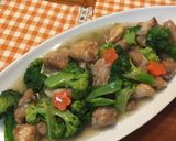 ブロッコリーと鶏肉の(優・易)しい中華♪作り方7写真