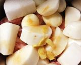 圧力鍋で♪鶏手羽元と大根のこってり煮作り方5写真