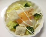 胡桃ころん✼温玉×温野菜ココットサラダ作り方7写真