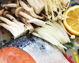 グリル！簡単ふっくら！鮭のホイル焼き作り方1写真