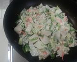 簡単！桜エビ入り大根ネギ焼き作り方3写真