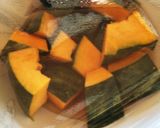 簡単！レンジでかぼちゃの煮物作り方5写真