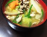 お野菜たっぷりの！豚汁作り方7写真
