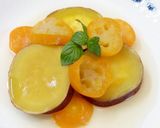 ♪さつまいもと金柑の甘煮♪作り方4写真