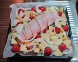 クリームチーズと鶏むね肉でくるくる～♪作り方7写真