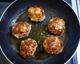 お弁当にも♪お手軽★照り焼きハンバーグ作り方7写真