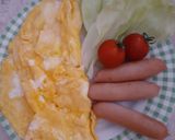 とっても簡単★スライスチーズオムレツ作り方6写真