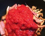 牛乳で☆ベーコンのトマトクリームパスタ作り方2写真