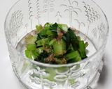 茹でない！ノンオイルソテーの小松菜和え物作り方14写真