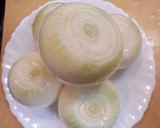 とろとろ熱々、丸ごと玉ねぎのあんかけ煮作り方3写真