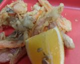 エリンギと魚肉バーガーのプチ天ぷら作り方6写真