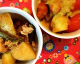 新じゃがでいっぺんに作る2種の煮物①作り方6写真