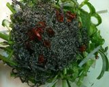 ピーマンとセリの塩昆布和え作り方3写真