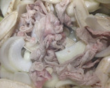 豚ごぼう☆かさ増し☆豚丼にゴボウをプラス作り方4写真