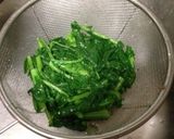 甘め＆ナッツで食べやすい菜の花のおひたし作り方3写真