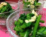 甘め＆ナッツで食べやすい菜の花のおひたし作り方6写真