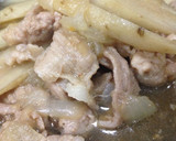 豚ごぼう☆かさ増し☆豚丼にゴボウをプラス作り方6写真