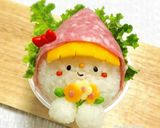 キャラ弁☆赤ずきんちゃん風カップランチ作り方7写真