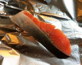 鮭のホイル焼き 味噌風味作り方1写真