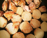 簡単！長芋と鶏肉のおかかねぎ醤油炒め作り方6写真