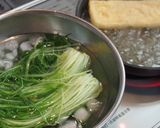 水菜と薄揚げの煮浸し作り方1写真