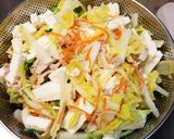ヘルシー♡余り野菜と白菜たっぷりの酸辣湯作り方2写真
