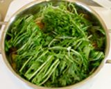 水菜と油あげの煮びたし作り方7写真