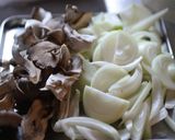 牛肉と舞茸のカレーソース炒め　作り方2写真