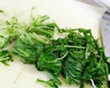 水菜と林檎のみぞれ酢作り方2写真