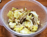 簡単☆キャベツと舞茸のさっぱり蒸し☆作り方5写真