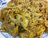 ◆簡単＊豚切り落とし味噌マヨ炒め◆作り方3写真