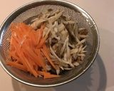簡単！しゃきっと♪きんぴらごぼう作り方1写真