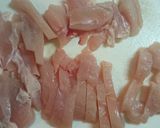 鶏むね肉で簡単☆柔らかジューシー鶏チリ★作り方1写真