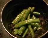 ◆簡単副菜♡いんげん豆の胡麻からし和え◆作り方4写真