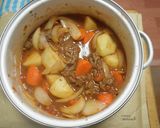 トマト肉じゃが（残りはリメイク簡単）作り方4写真