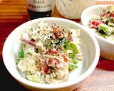 アボカド☆チキン☆ヨーグルトジャーサラダ作り方9写真