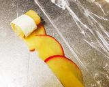 簡単オシャレなバラのアップルパイ♪作り方6写真